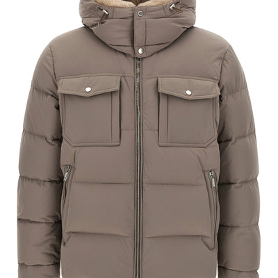Moorer Alarick Bomber Jacket - Acqua Line