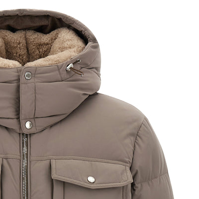 Moorer Alarick Bomber Jacket - Acqua Line