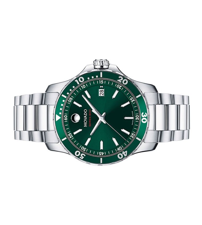 Movado Series 800 Green Dial Men 40mm