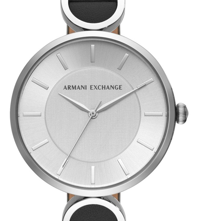 Armani Exchange Brooke  Silver Dial Women 38mm