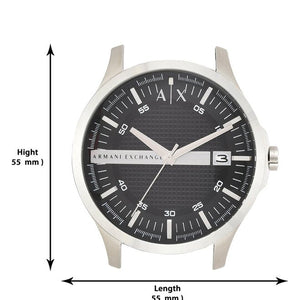 Armani Exchange Hampton  Black Dial Men 46mm