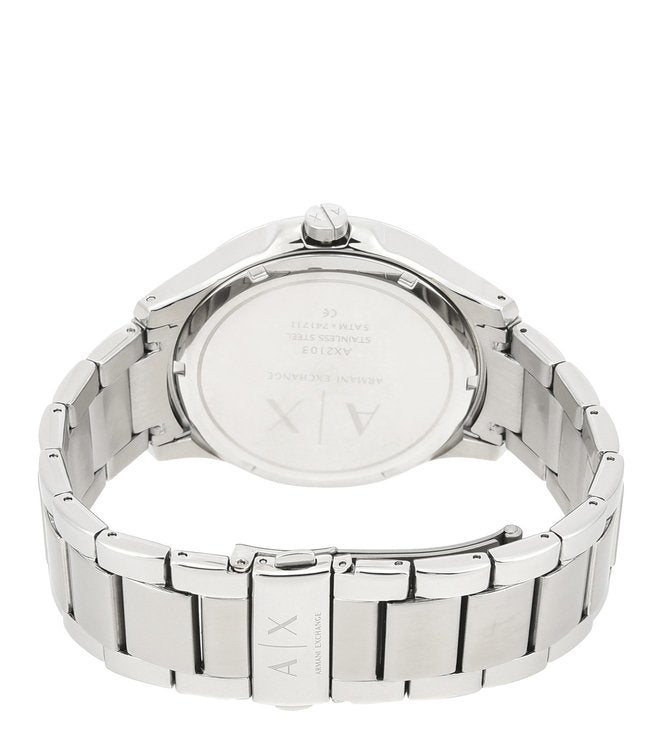 Armani Exchange Hampton  Black Dial Men 46mm