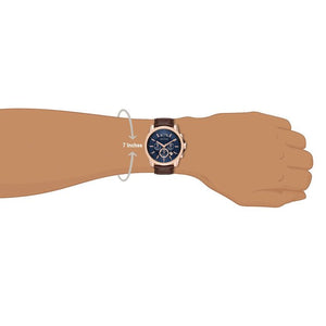 Armani Exchange Outerbanks Blue Dial Men 42mm