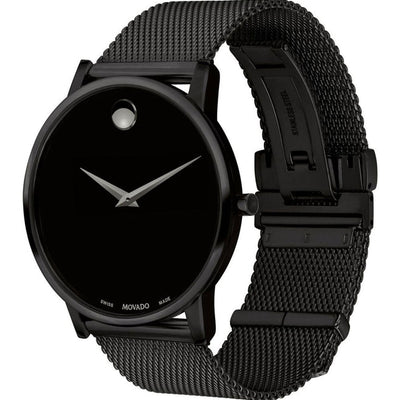 Movado Museum Classic Black Dial Men 40mm