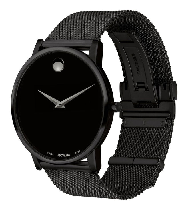 Movado Museum Classic Black Dial Men 40mm