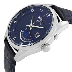 Seiko Kinetic Blue Dial Men 42mm