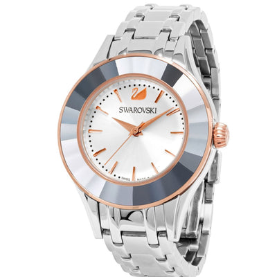 Swarovski Alegria Silver Dial Women 33mm