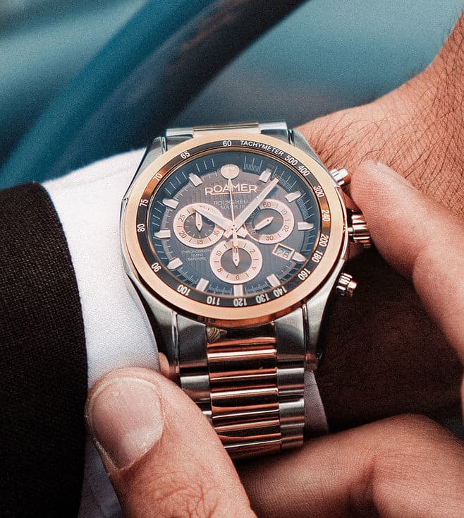 Rockshell Mark III Chrono Blue Dial