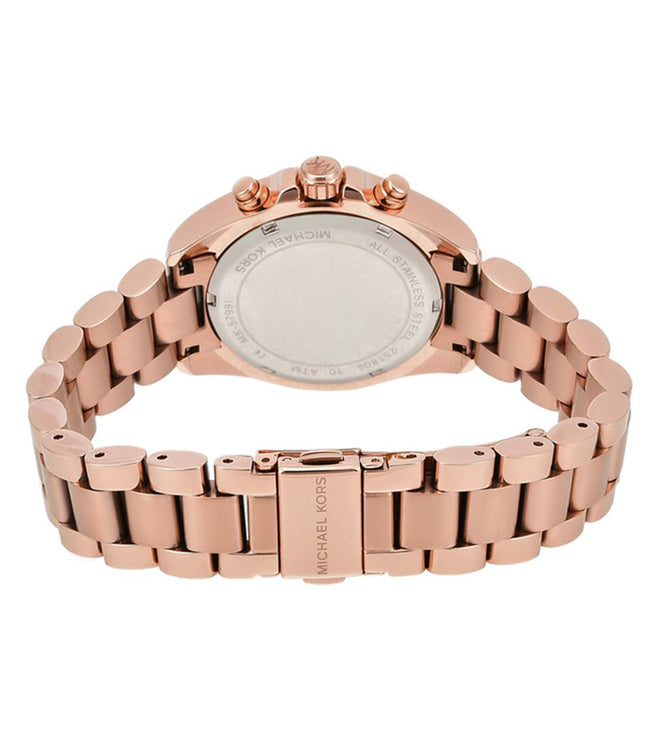 Michael Kors Mini Bradshaw Rose Gold Dial Women 36mm