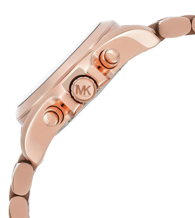 Michael Kors Mini Bradshaw Rose Gold Dial Women 36mm