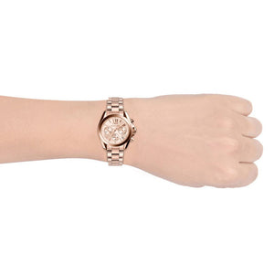 Michael Kors Mini Bradshaw Rose Gold Dial Women 36mm