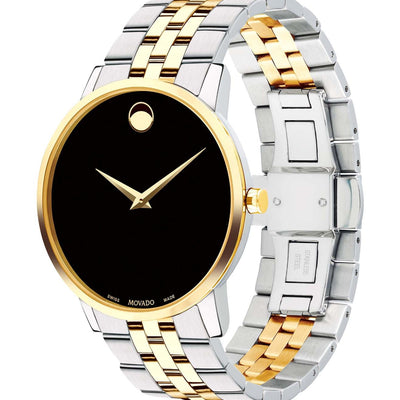 Movado Museum Classic Black Dial Men 40mm