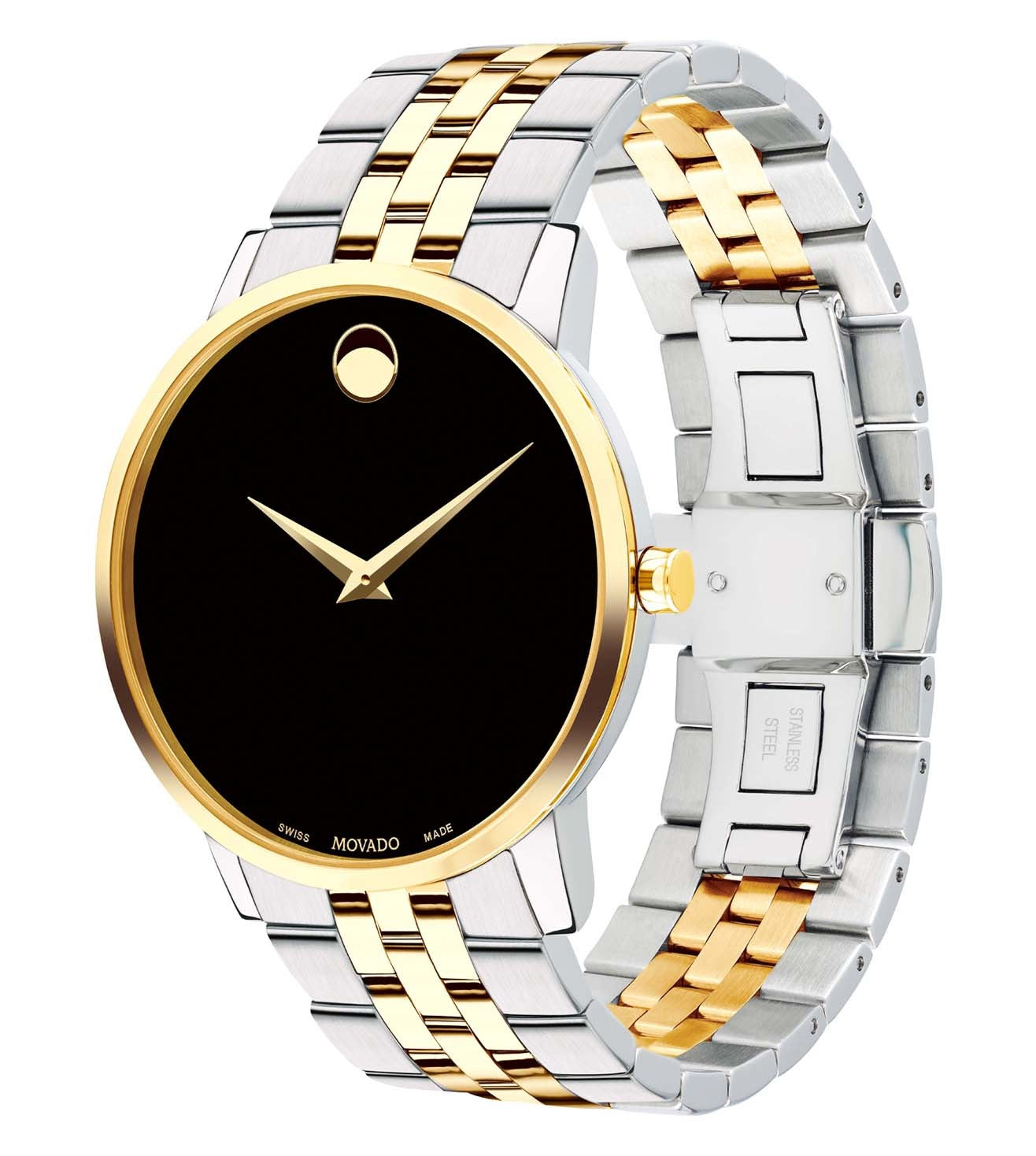 Movado Museum Classic Black Dial Men 40mm