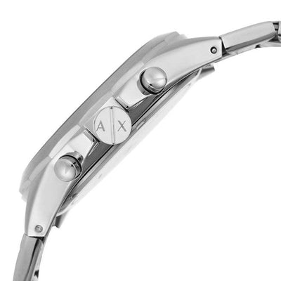Armani Exchange Drexler  White Dial Men 44mm