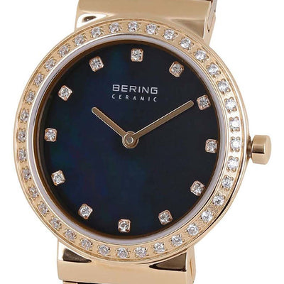 Bering Ceramic Blue Dial Women 29mm
