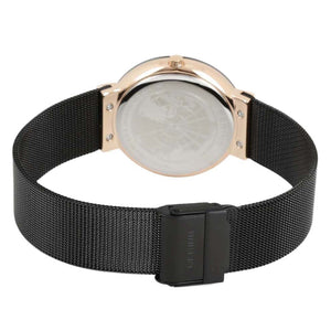 Bering Ceramic Black Dial Women 35mm