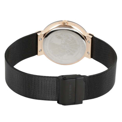 Bering Ceramic Black Dial Women 35mm