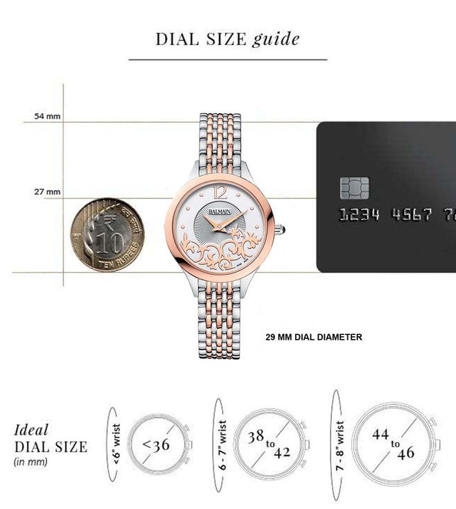 Balmain De Balmain II Mini Silver Dial Women 29mm