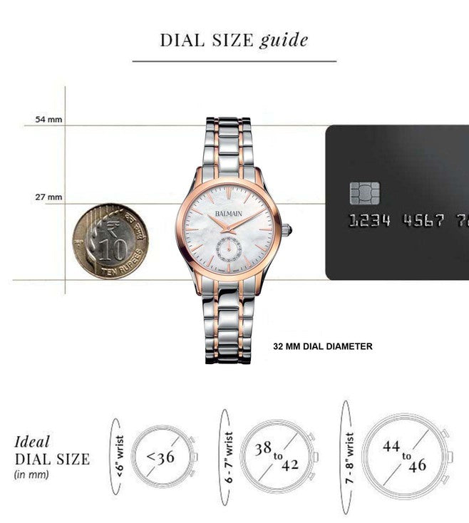 Balmain Tilia II White Mother Of Pearl Dial Women 27mm