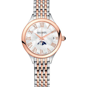Balmain Moon Phase Mother Of Pearl Dial Women 31mm