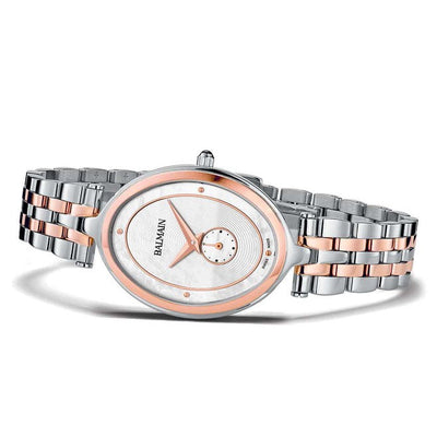 Balmain Haute Elegance Oval Mother Of Pearl Dial Women 32mm