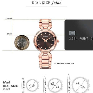 Balmain Madrigal Lady II Brown Dial Women 32mm