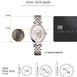 Balmain Haute Elegance Oval Silver Dial Women 32mm