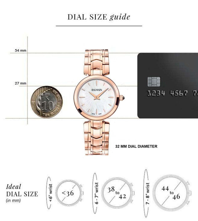 Balmain Madrigal Lady III Silver Dial Women  32mm
