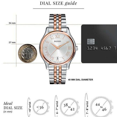 Balmain Beleganza  Silver Dial Men 40mm