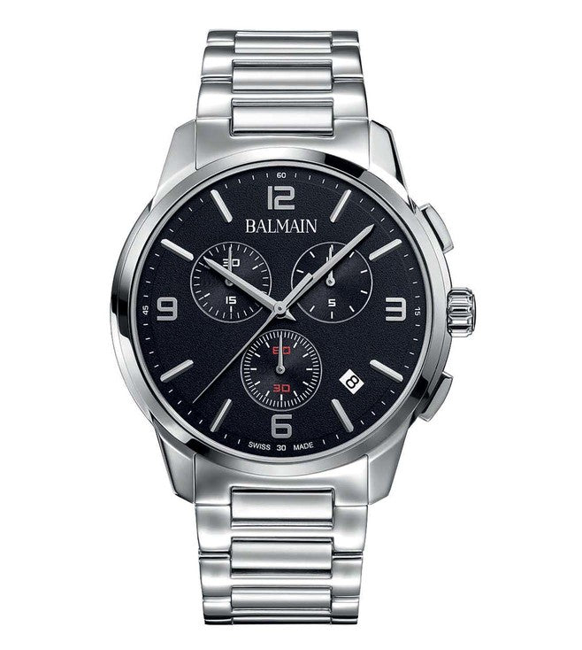 Balmain Madrigal Chrono Gent Black Dial Men 42mm