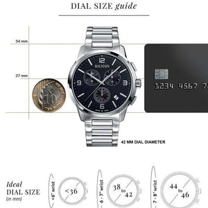Balmain Madrigal Chrono Gent Black Dial Men 42mm