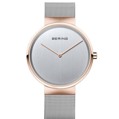 Bering Classic Silver Dial Men 39mm