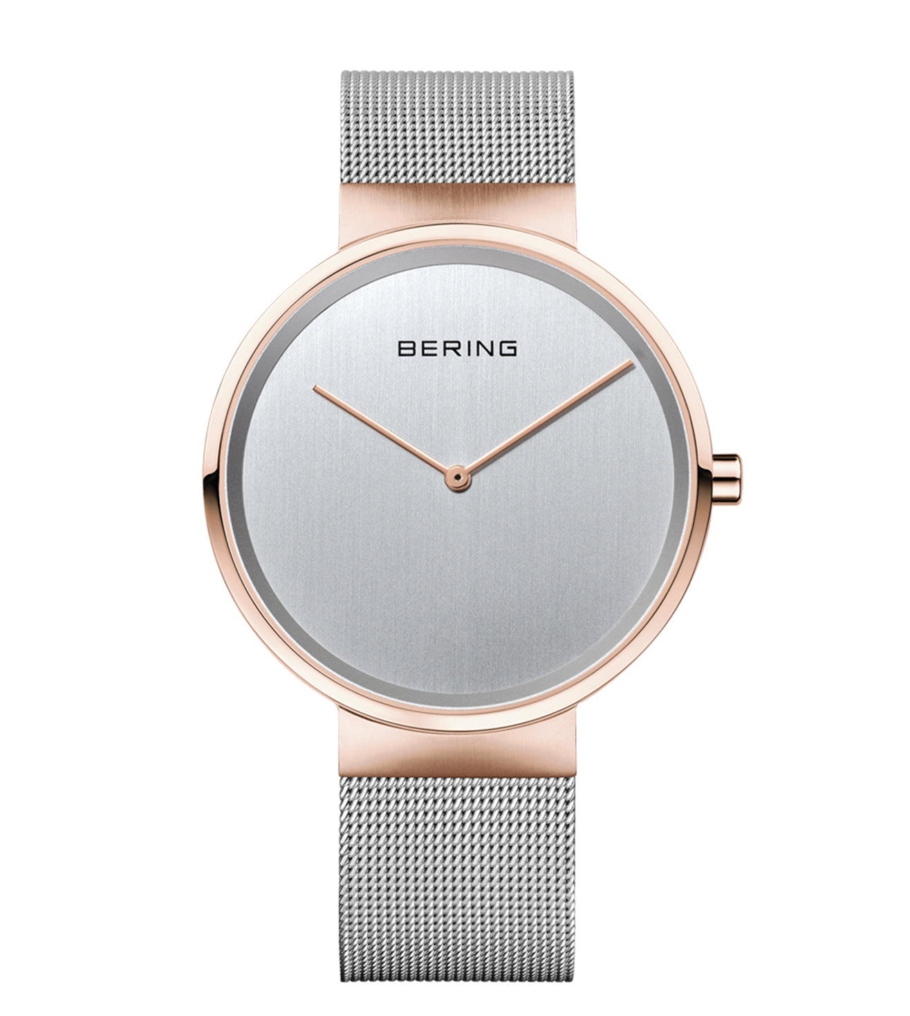 Bering Classic Silver Dial Men 39mm
