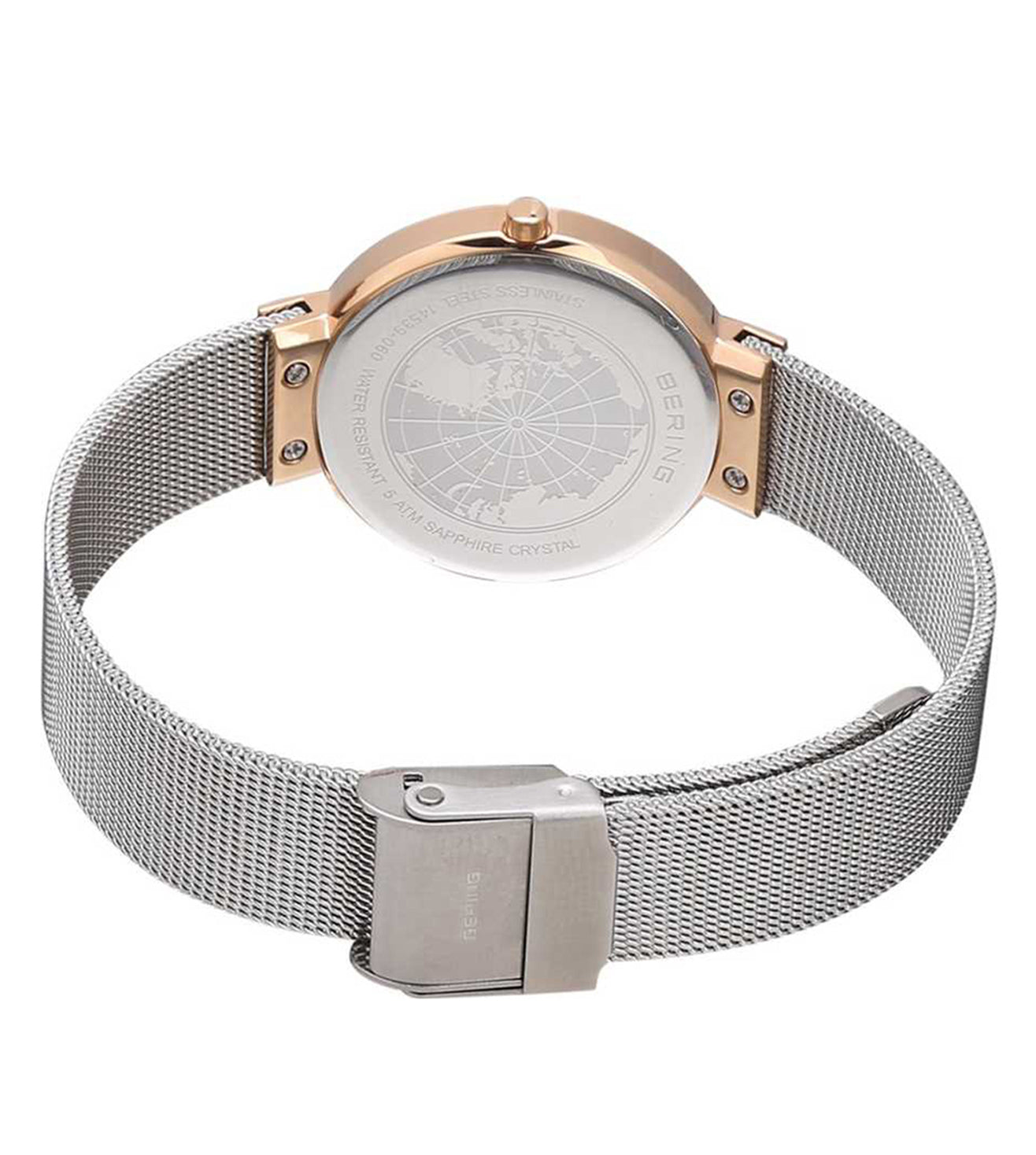 Bering Classic Silver Dial Men 39mm