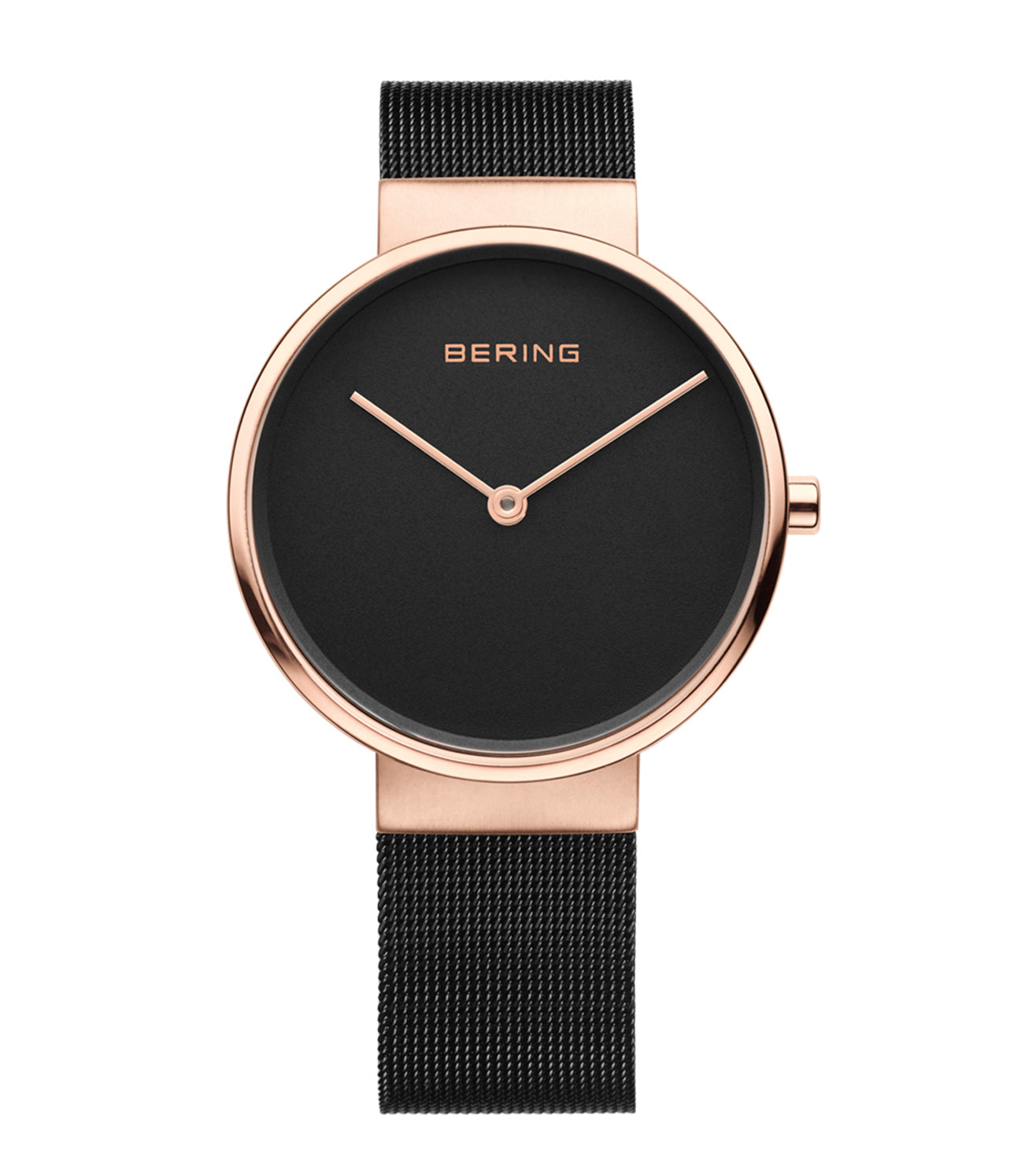 Bering Classic Black Dial Men 39mm