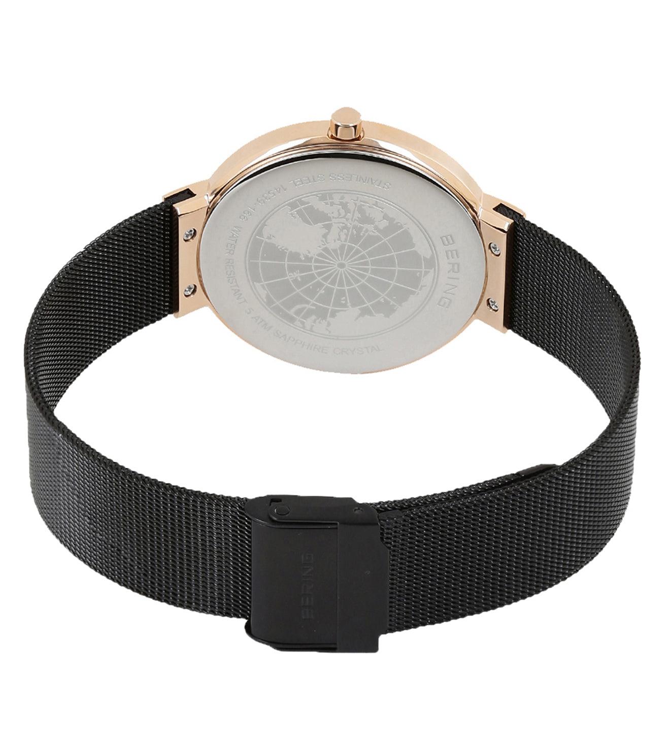 Bering Classic Black Dial Men 39mm