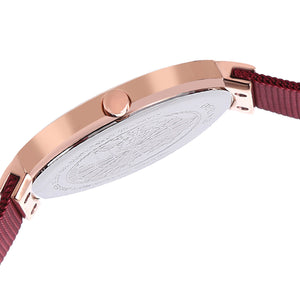 Bering Classic  Red Dial Men 39mm