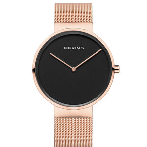 Bering Classic  Black Dial Men 39mm