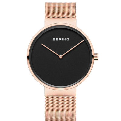 Bering Classic  Black Dial Men 39mm