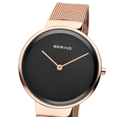 Bering Classic  Black Dial Men 39mm