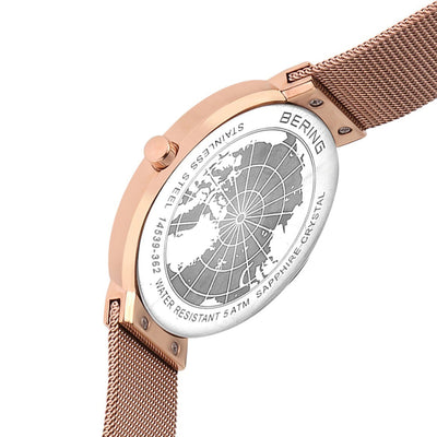 Bering Classic  Black Dial Men 39mm