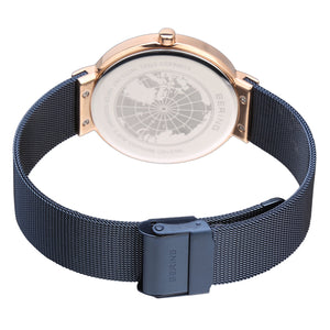 Bering Classic Blue Dial Men 39mm