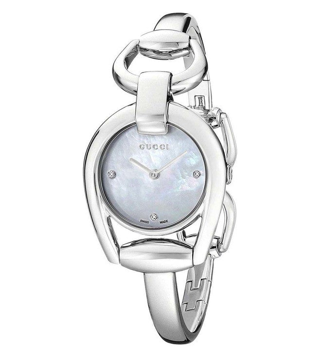 Horsebit Mother of Pearl & Silver