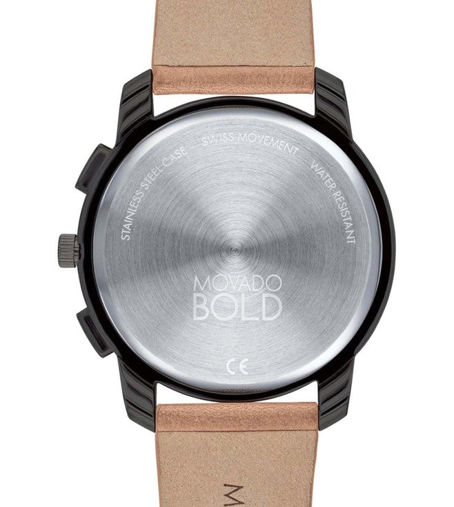 Movado Bold Thin Dark Grey Dial Men 42mm