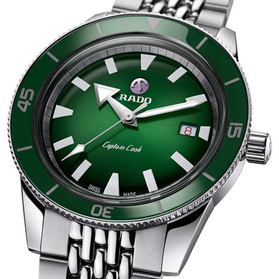 Rado Captain Cook Green Dial Men 42mm
