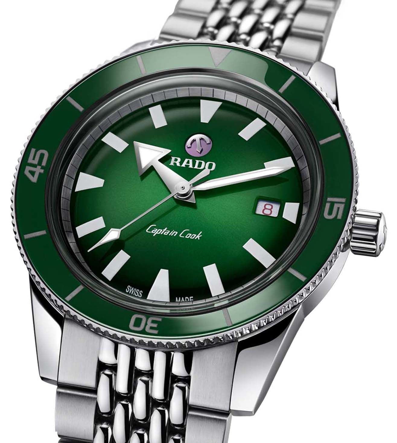 Rado Captain Cook Green Dial Men 42mm