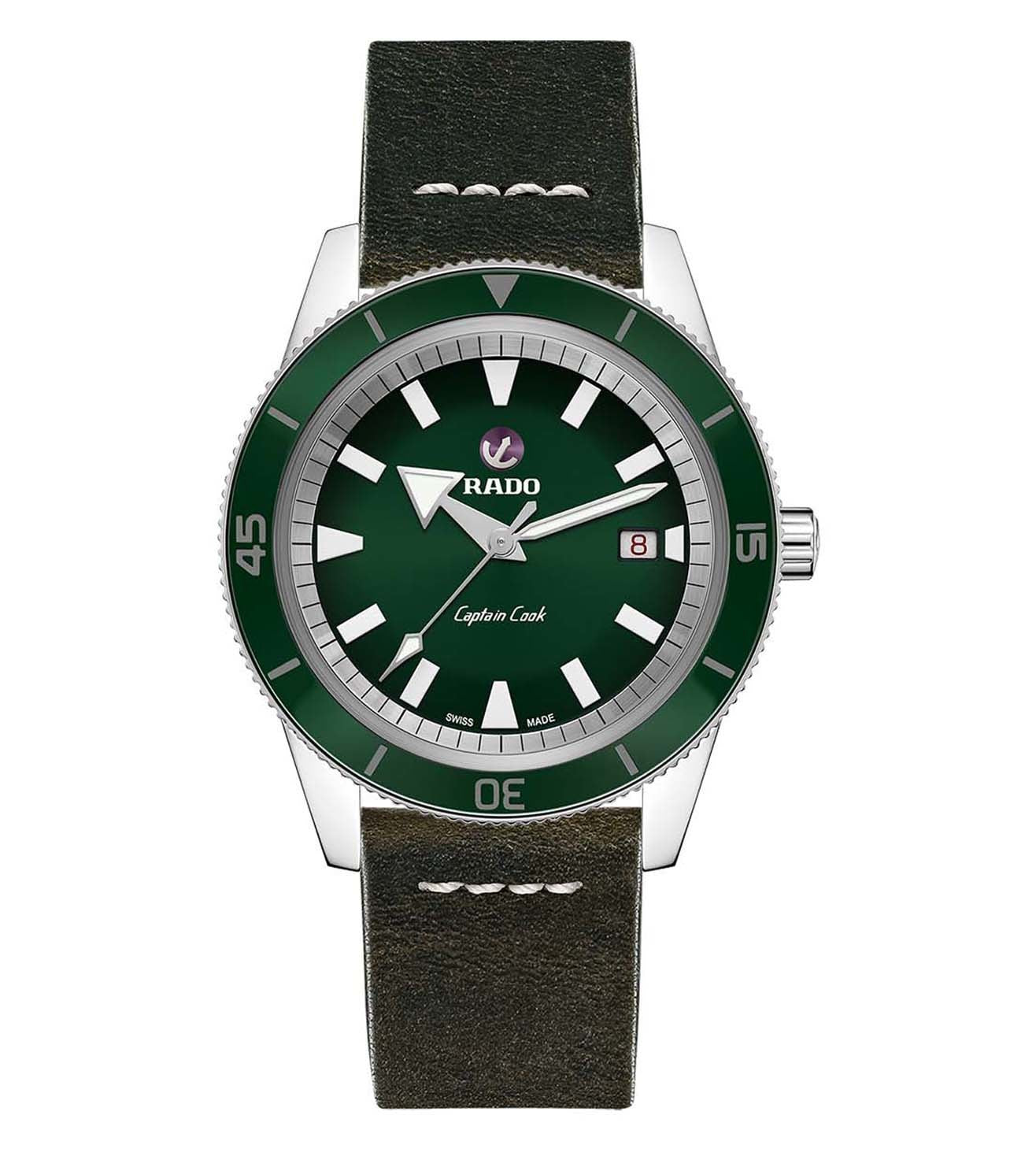 Rado Captain Cook Green Dial Men 42mm