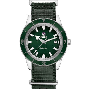 Rado Captain Cook Green Dial Men 42mm