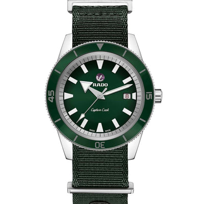 Rado Captain Cook Green Dial Men 42mm