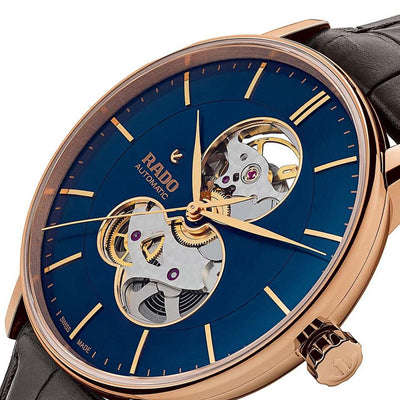 Rado Coupole Blue Dial Men 41mm